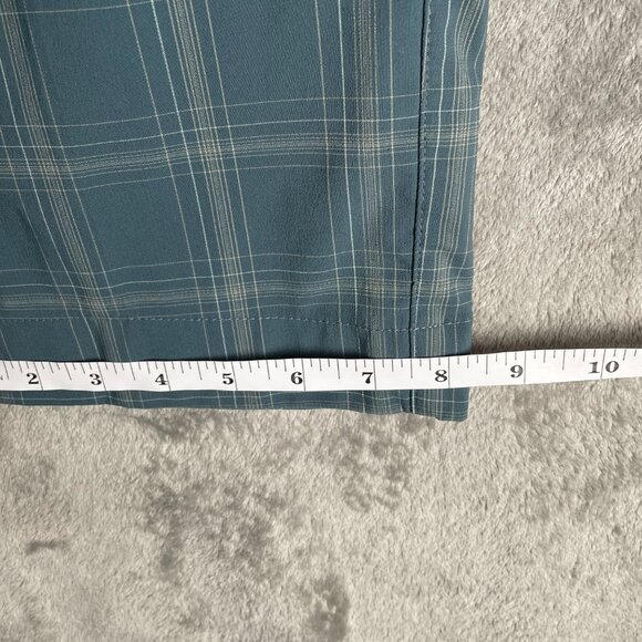 Nike Golf Performance Pants Mens 32 x 32 Plaid Dri-FIT Stretch Polyester Blend - Picture 8 of 8